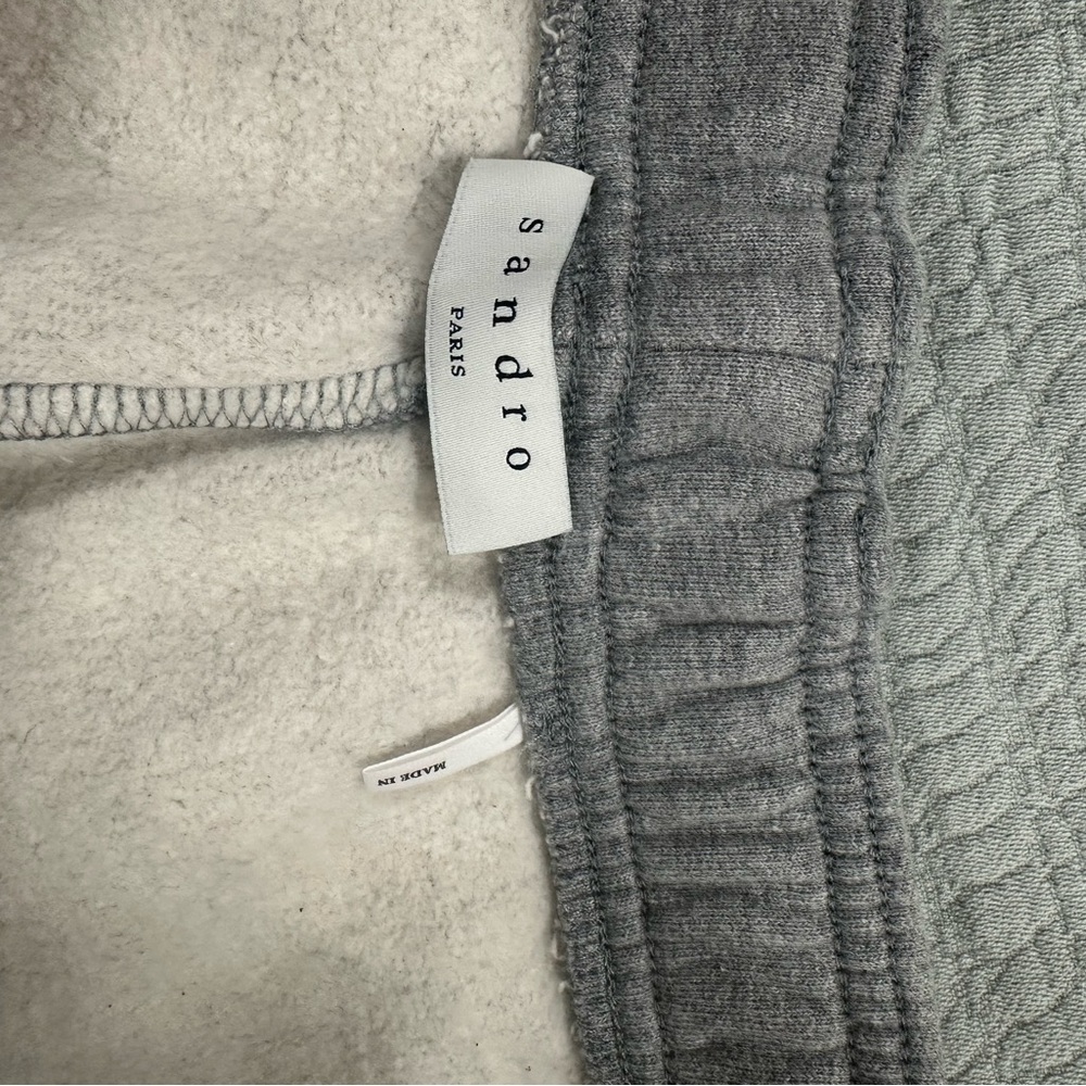 Sandro Paris Women's Gray Joggers - Retail $275 - Picture 5 of 11